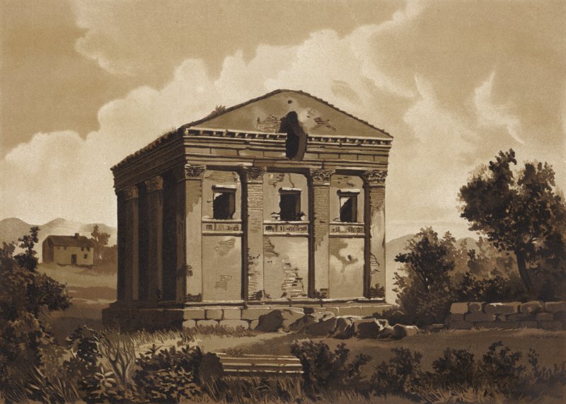 Rediculums tempel, Rom af Spanish School