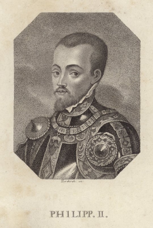 Filip II, konge af Spanien af Spanish School