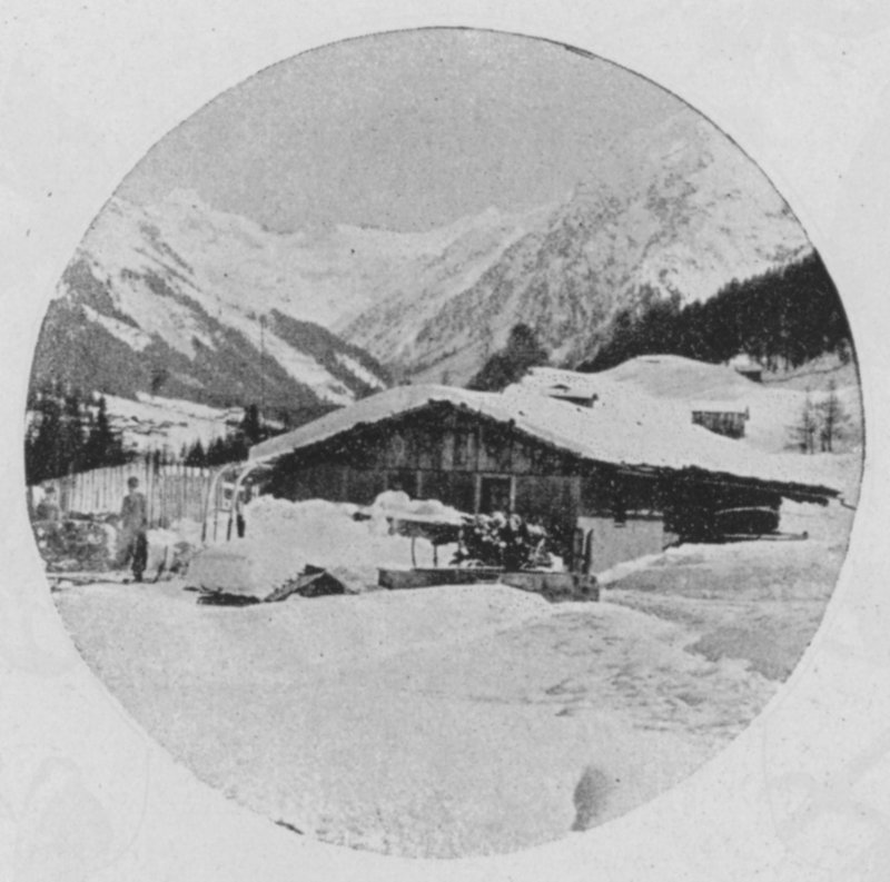 The Cloisters, Grisons (s/h foto) af Swiss Photographer