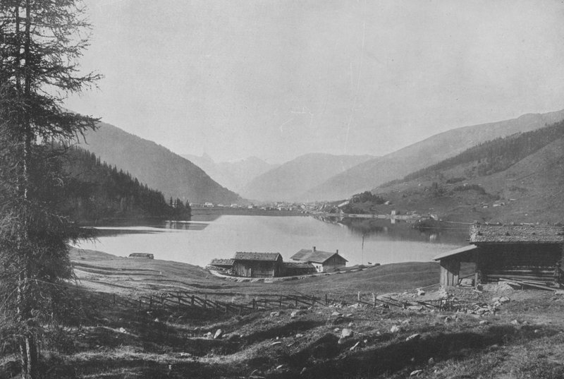 Lake Davos (s/h billede) af Swiss Photographer