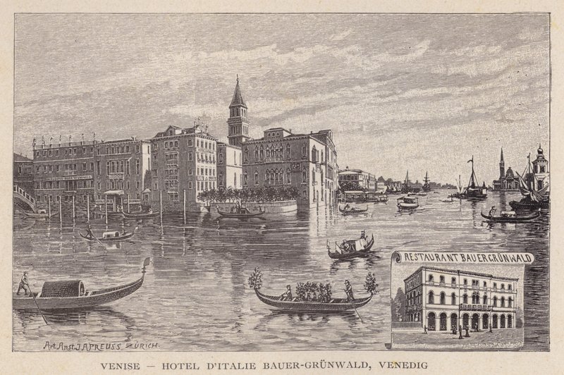 Venedig, Hotel d