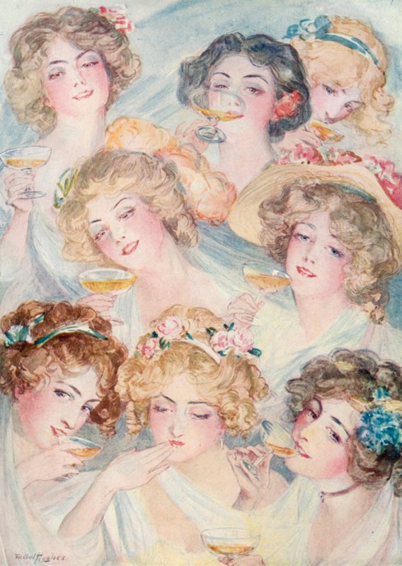 Den glade enke: "Farvel" af Talbot Hughes