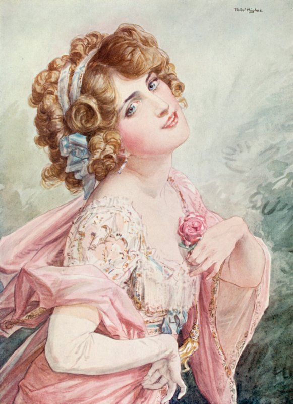 Den glade enke: Miss Lily Elsie af Talbot Hughes