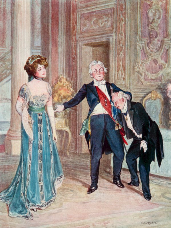 The Merry Widow: Novikovitch konsulterer Popoffs af Talbot Hughes