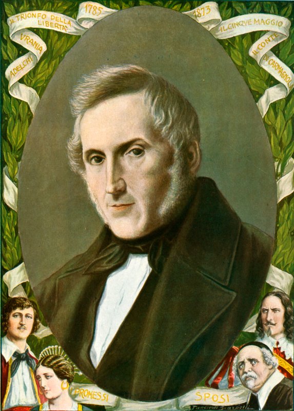 Alessandro Manzoni af Tancredi Scarpelli