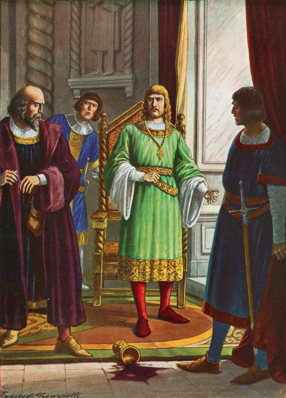 Frederik II mistænkte medicinen for at være forgiftet af Tancredi Scarpelli