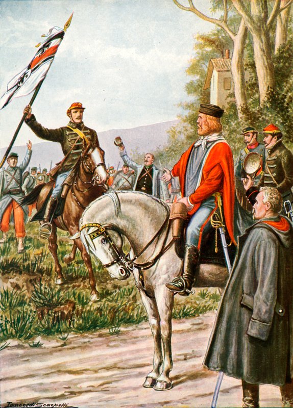 Garibaldi at Dijon af Tancredi Scarpelli