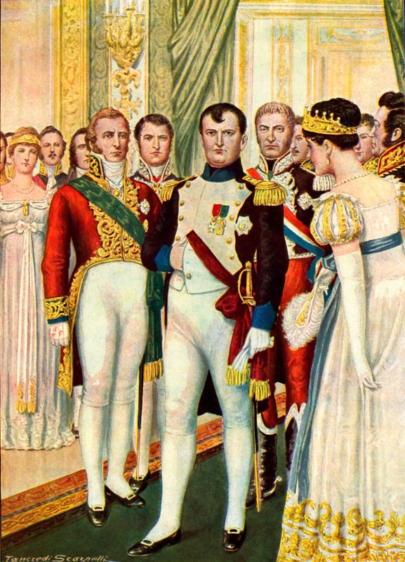 Napoleon ved hoffet af Tancredi Scarpelli