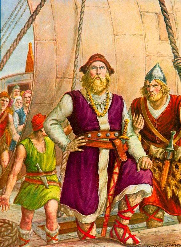 Leif Ericssons atlantiske ekspedition af Tancredi Scarpelli