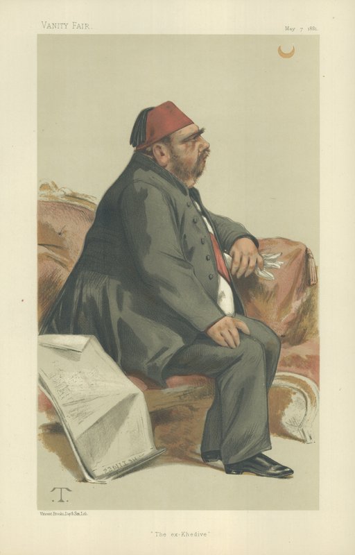 HH Ismail Pasha af Theobald Chartran