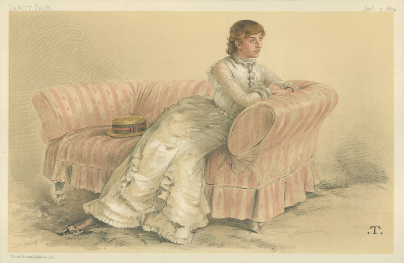 Lady Florence Dixie af Theobald Chartran