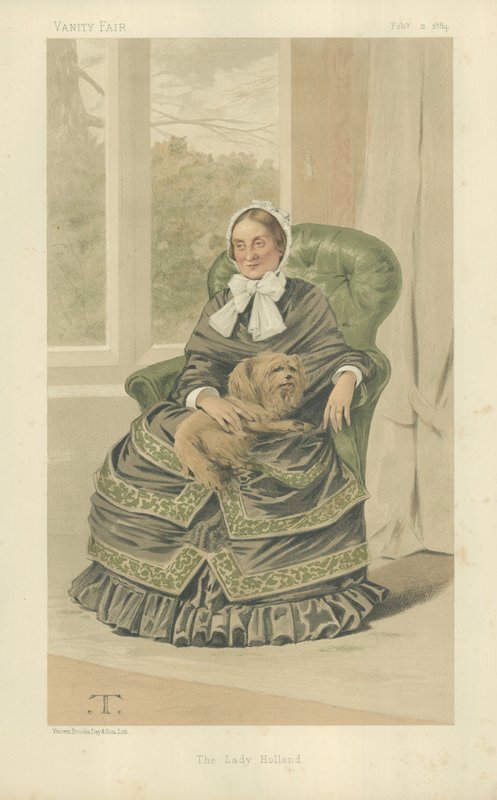 Lady Holland af Theobald Chartran