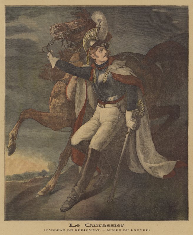 Den sårede Cuirassier af Theodore Gericault