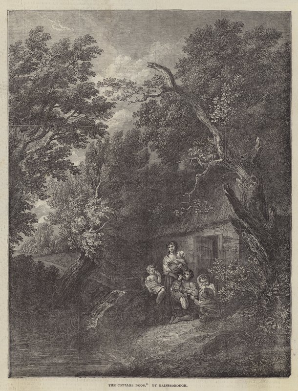 Hyttedøren af Thomas Gainsborough