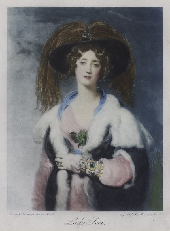 Lady Peel af Thomas Lawrence
