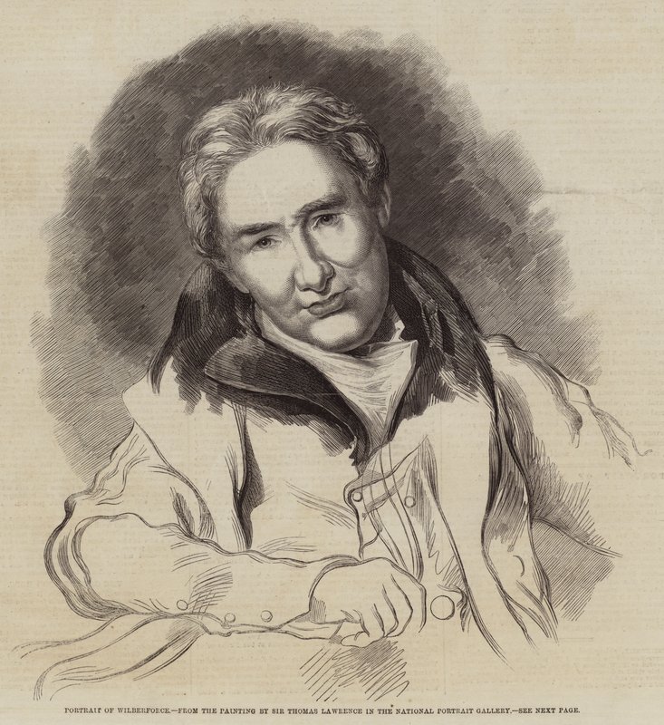 Portræt af Wilberforce af Thomas Lawrence