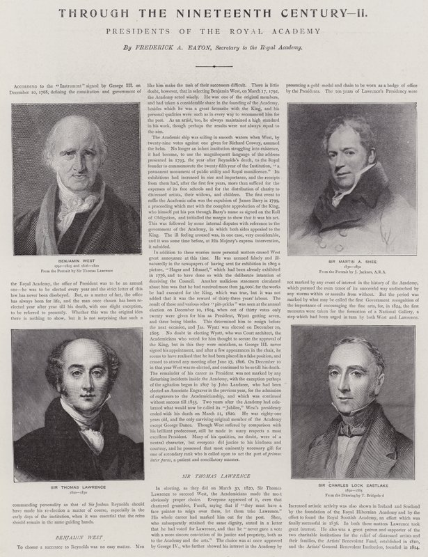 Præsidenter for Det Kongelige Akademi af Thomas Lawrence