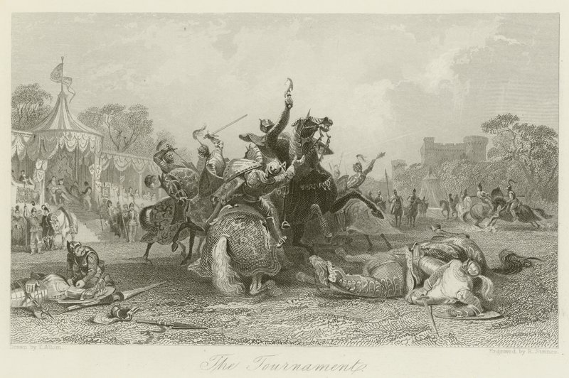 Turneringen af Thomas Allom