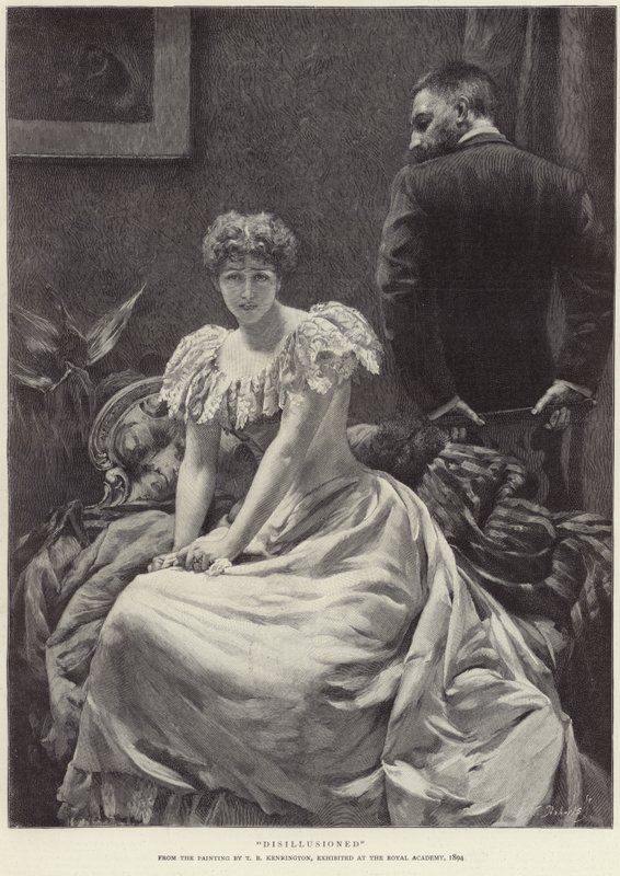 Desillusioneret, af Thomas Benjamin Kennington af Thomas Benjamin Kennington