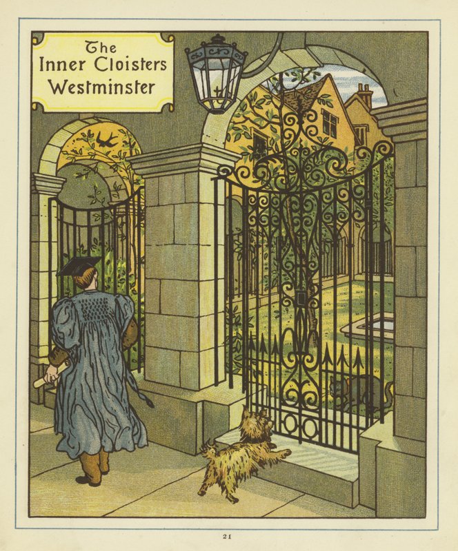 De indre klostre i Westminster af Thomas Crane