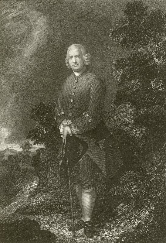 Portræt af Ralphe Schomberg af Thomas Gainsborough