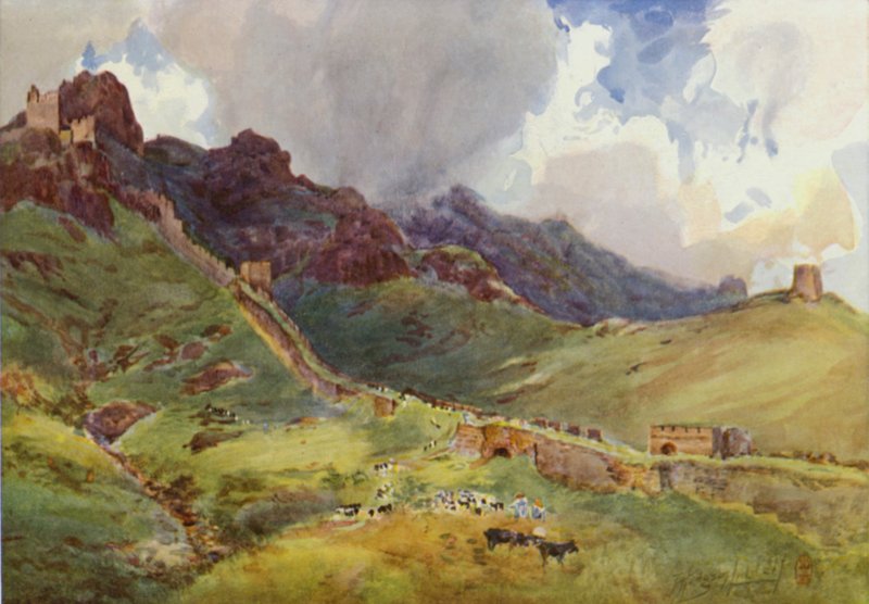 Den store mur over Shan-Hai-Kwan af Thomas Hodgson Liddell