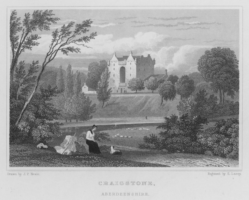 Craigstone, Aberdeenshire (gravering) af Thomas Hosmer Shepherd