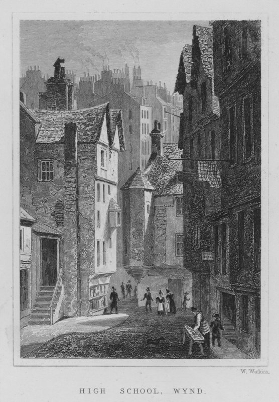 High School, Wynd (gravering) af Thomas Hosmer Shepherd