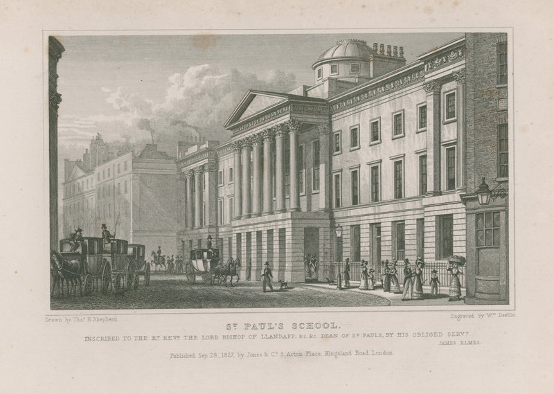 St Pauls Skole af Thomas Hosmer Shepherd