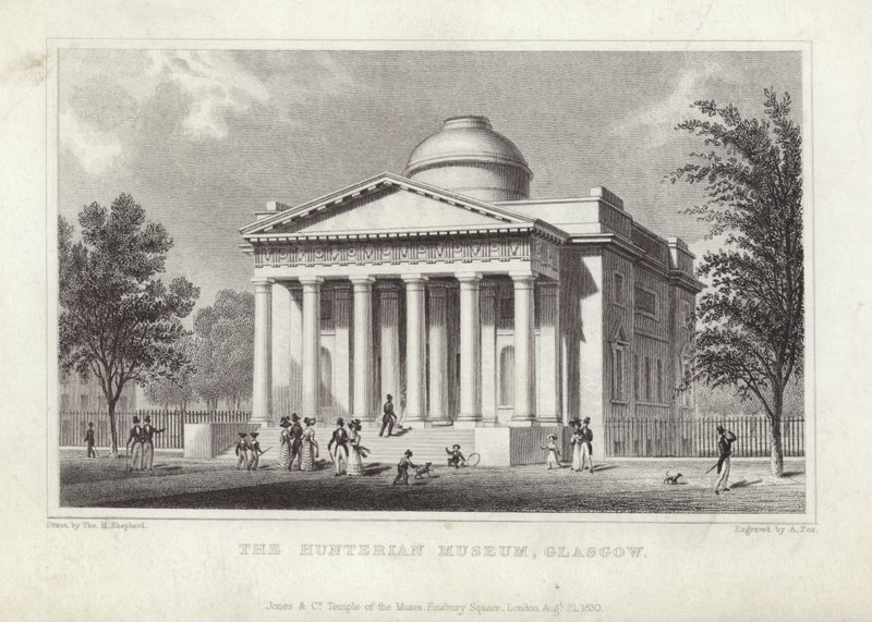Hunterian Museum, Glasgow af Thomas Hosmer Shepherd