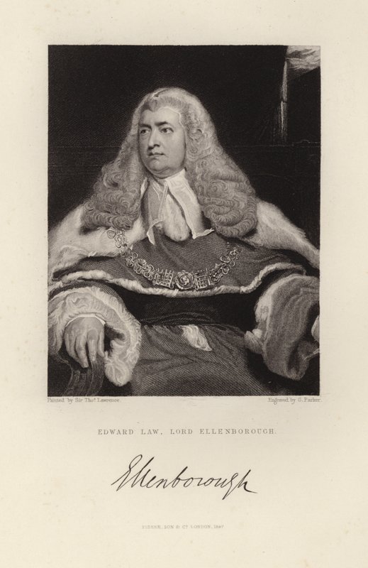 Lord Ellenborough af Thomas Lawrence