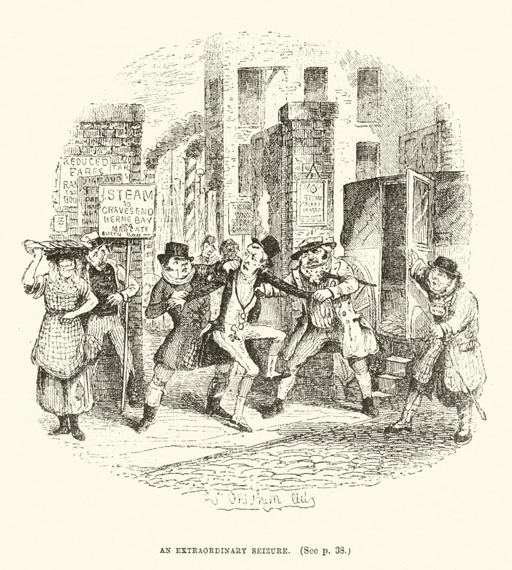 Illustration til Valentine Vox (gravering) af Thomas Onwhyn