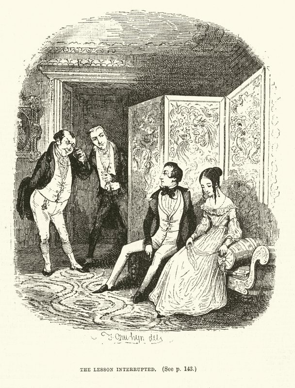 Illustration til Valentine Vox (gravering) af Thomas Onwhyn