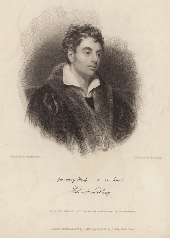 Portræt af Robert Southey af Thomas Phillips