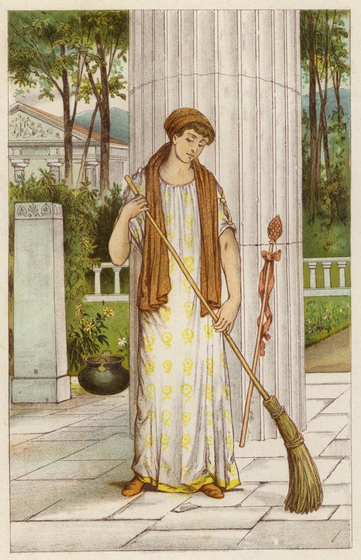 Danae in Athene? S templedani af Thomas Ralph Spence