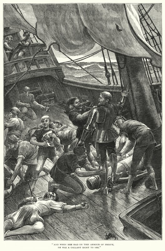 Sir Andrew Barton (gravering) af Thomas Reynolds Lamont