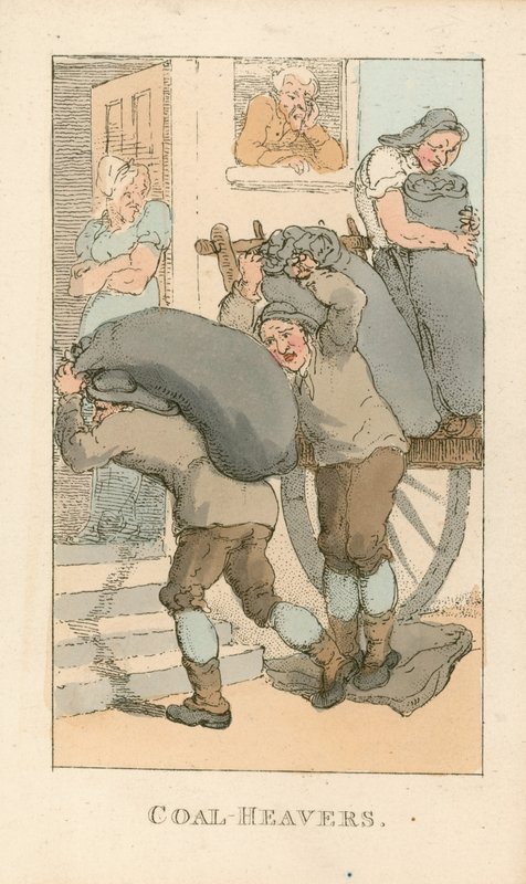 Kul-hævere af Thomas Rowlandson