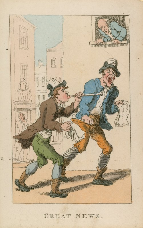 Gode nyheder af Thomas Rowlandson