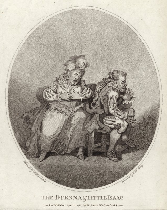 Duenna og Lille Isak af Thomas Rowlandson
