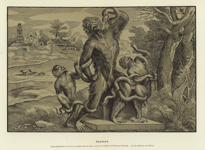 Laocoon af Tiziano Vecelli