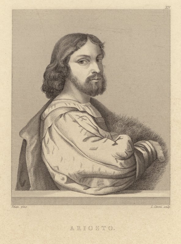 Ludovico Ariosto - italiensk digter (1474 1533) af Tiziano Vecelli