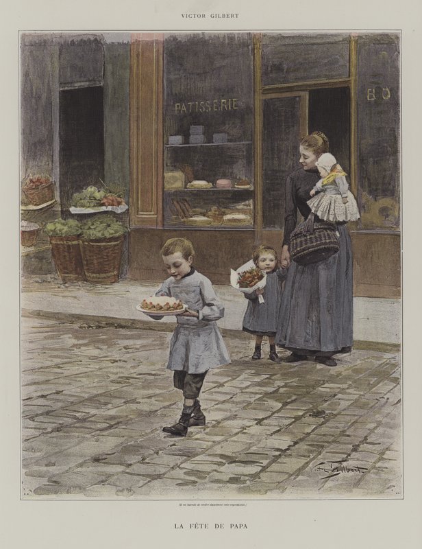 Pavens Dag af Victor Gabriel Gilbert