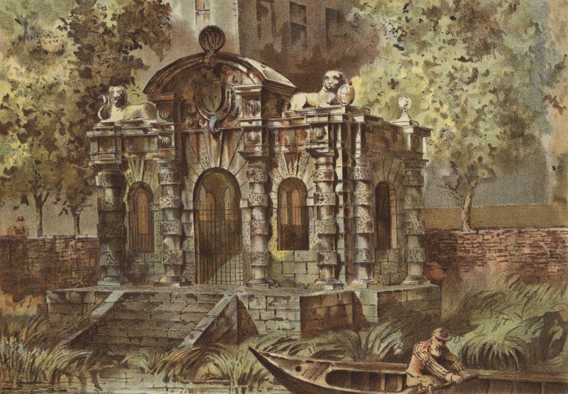 York House (chromolitho) af Waldo Sargeant