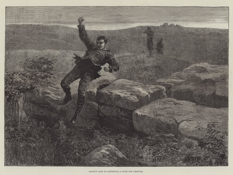 Convict Life on Dartmoor, a Dash for Freedom af Walter Bothams
