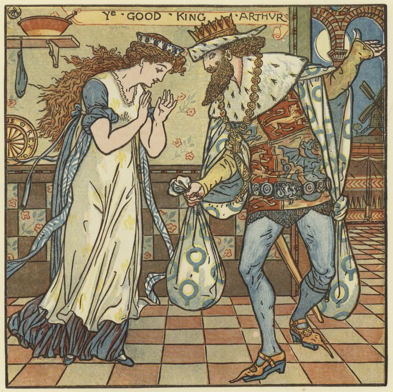 Du gode Kong Arthur af Walter Crane