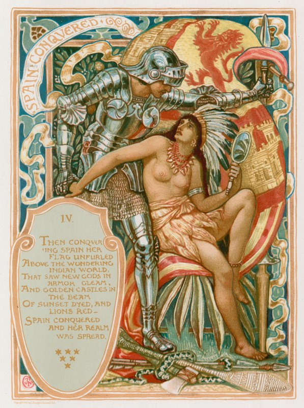 Spanien erobrede af Walter Crane