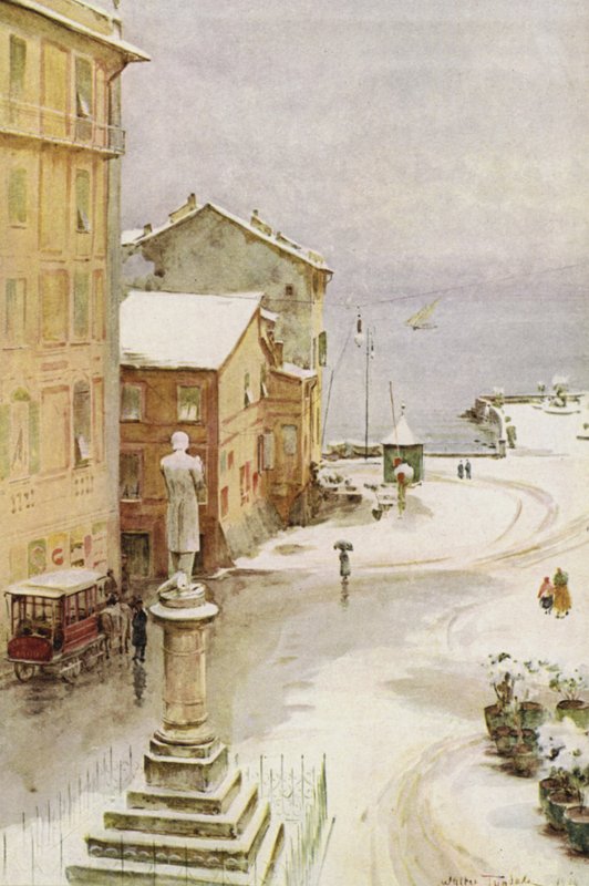 Piazza Mazzini, Santa Margherita af Walter Frederick Roofe Tyndale