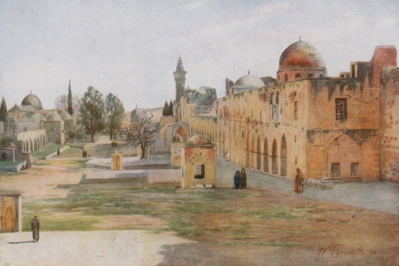 Haram Es Shereef, Jerusalem af Walter Spencer Stanhope Tyrwhitt