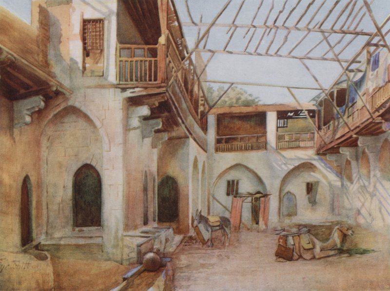 Khan El Dobabiyeh, Kairo af Walter Spencer Stanhope Tyrwhitt