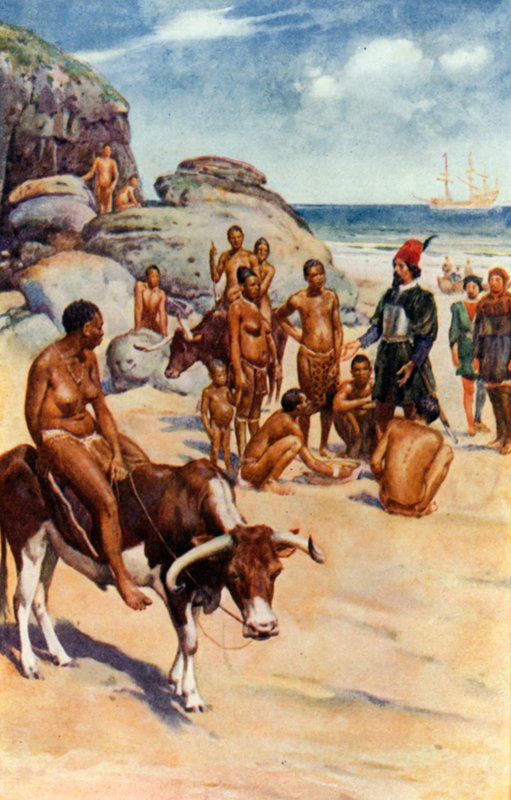Portugiserne og Hottentotterne af Walter Stanley Paget